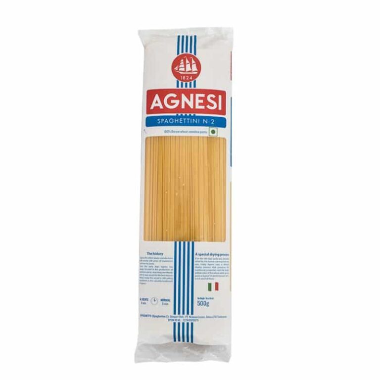 Agnesi Spaghetti No.2 500g. แอคเนซี เส้นสปาเก็ตตี้เบอร์2 500กรัม – ไทย ...